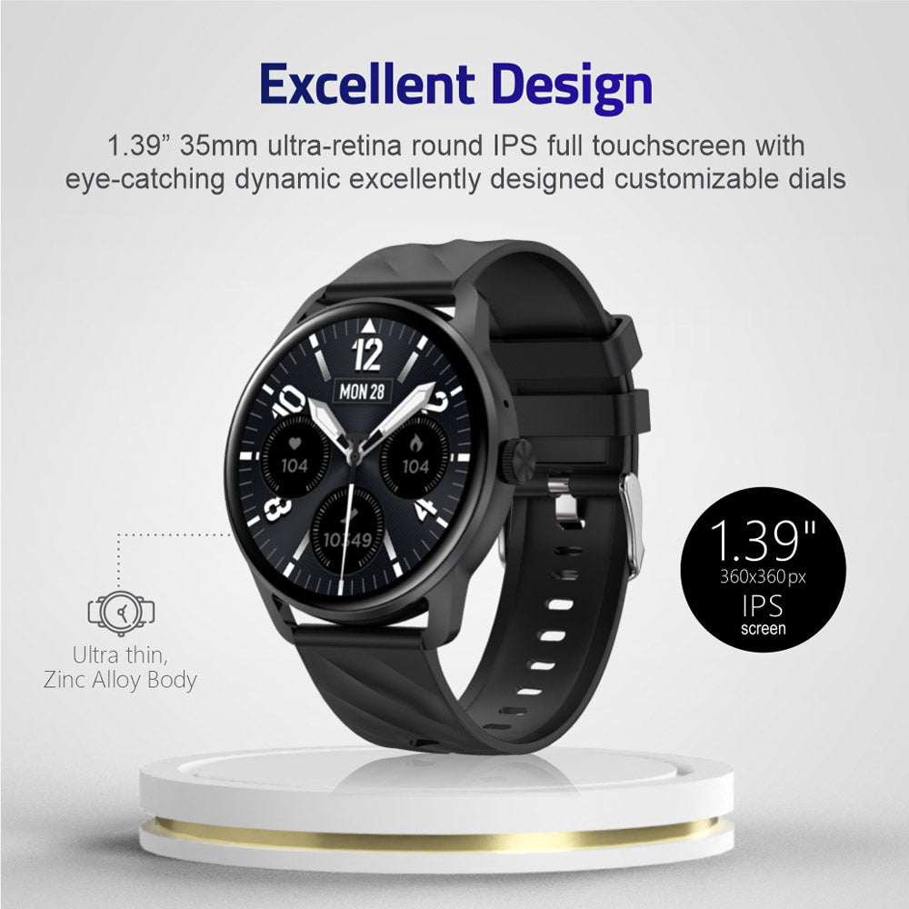 Smartwatch MT410- Black