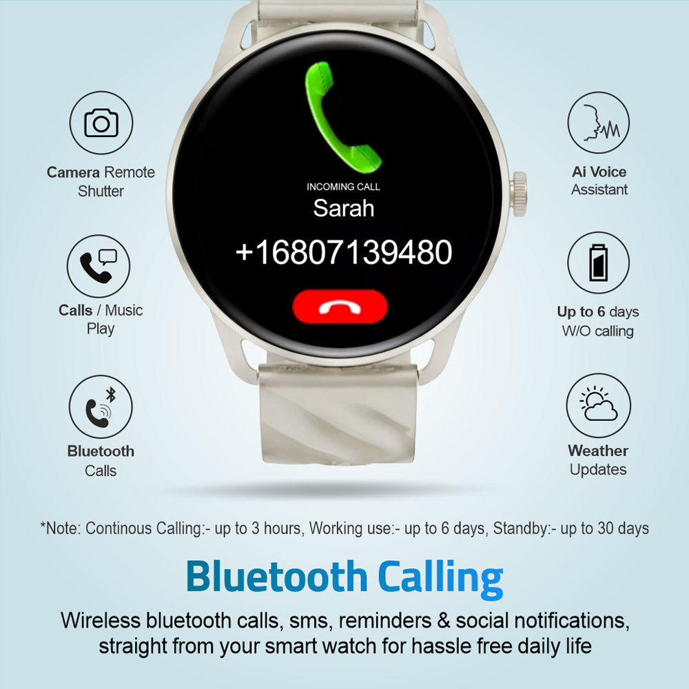 Smartwatch MT410- White
