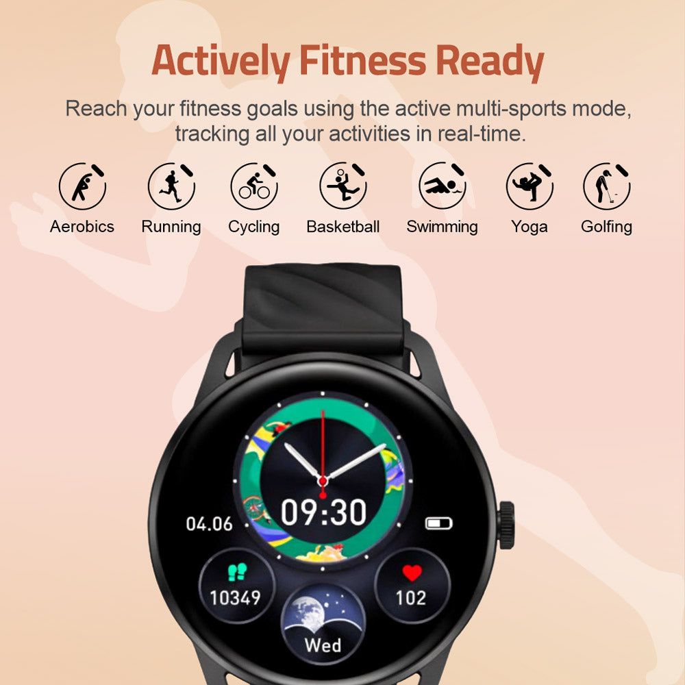 Smartwatch MT410- Black