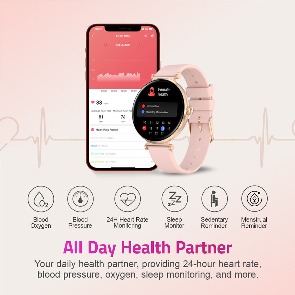 Smartwatch MT510- Pink